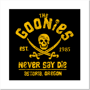 The Goonies - Never Say Die Retro Posters and Art